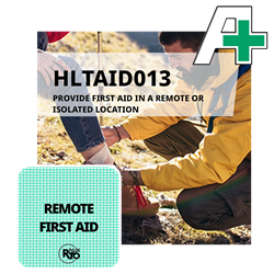 Hltaid013: Provide First Aid In A Remote Or Isolated Location